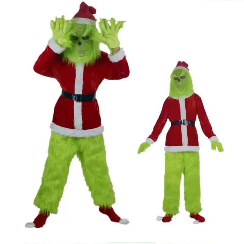 Santa Hat Plush - Wesołych Świąt! Kostiumy do cosplayu Grincha,