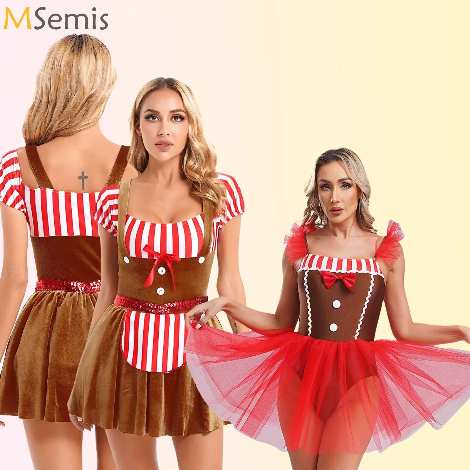 Elf Costume Christmas - Kostium świąteczny dla dorosłych, sukienka z