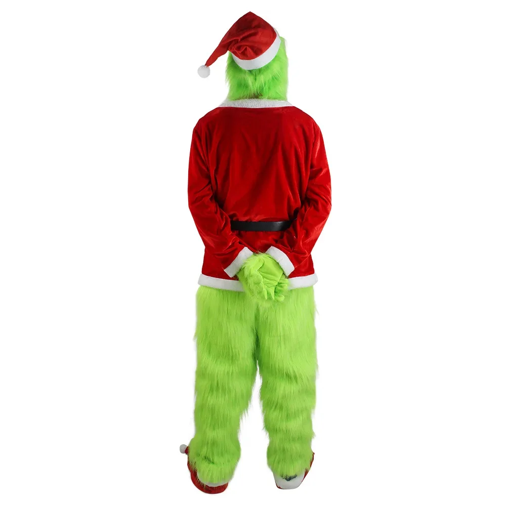 Santa Hat Plush - Stroje Cosplay 2026 Zielony Złodziej Pluszowa