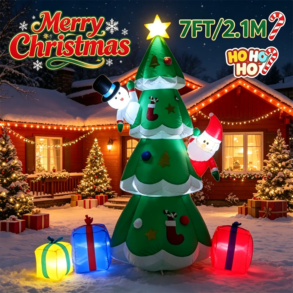 7-stopowy, świecący, nadmuchiw – Christmas Lights Outdoor recenzja i cena