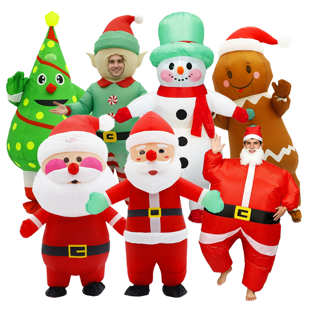 Świąteczne śmieszne dmuchane k – Elf Costume Christmas recenzja i cena