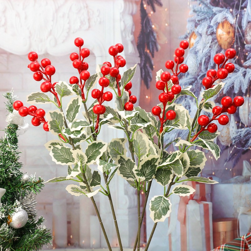 45 cm – sztuczne gałązki z cze – Christmas Wreath Fake recenzja i cena
