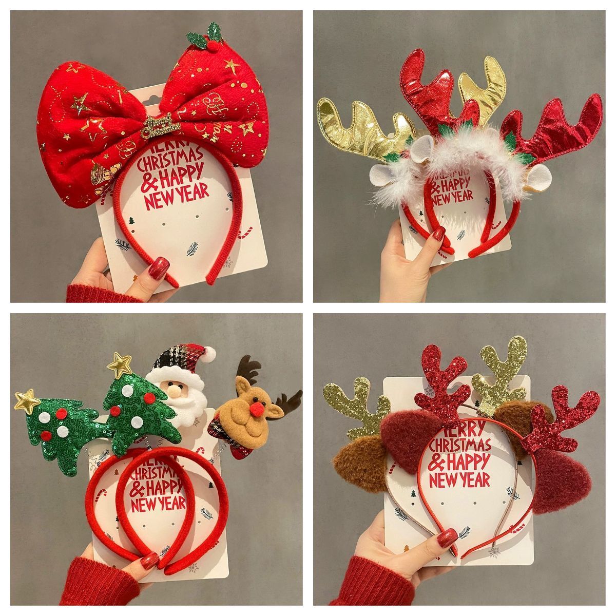 1-10 szt. Świąteczne opaski do – Reindeer Antlers Headband recenzja i cena