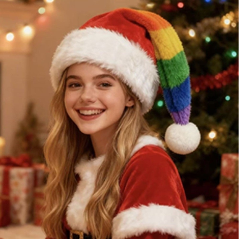 Prosta pluszowa czapka świątec – Santa Hat Plush recenzja i cena