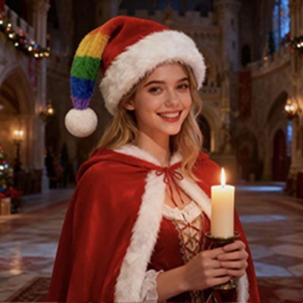 Prosta pluszowa czapka świątec – Santa Hat Plush recenzja i cena