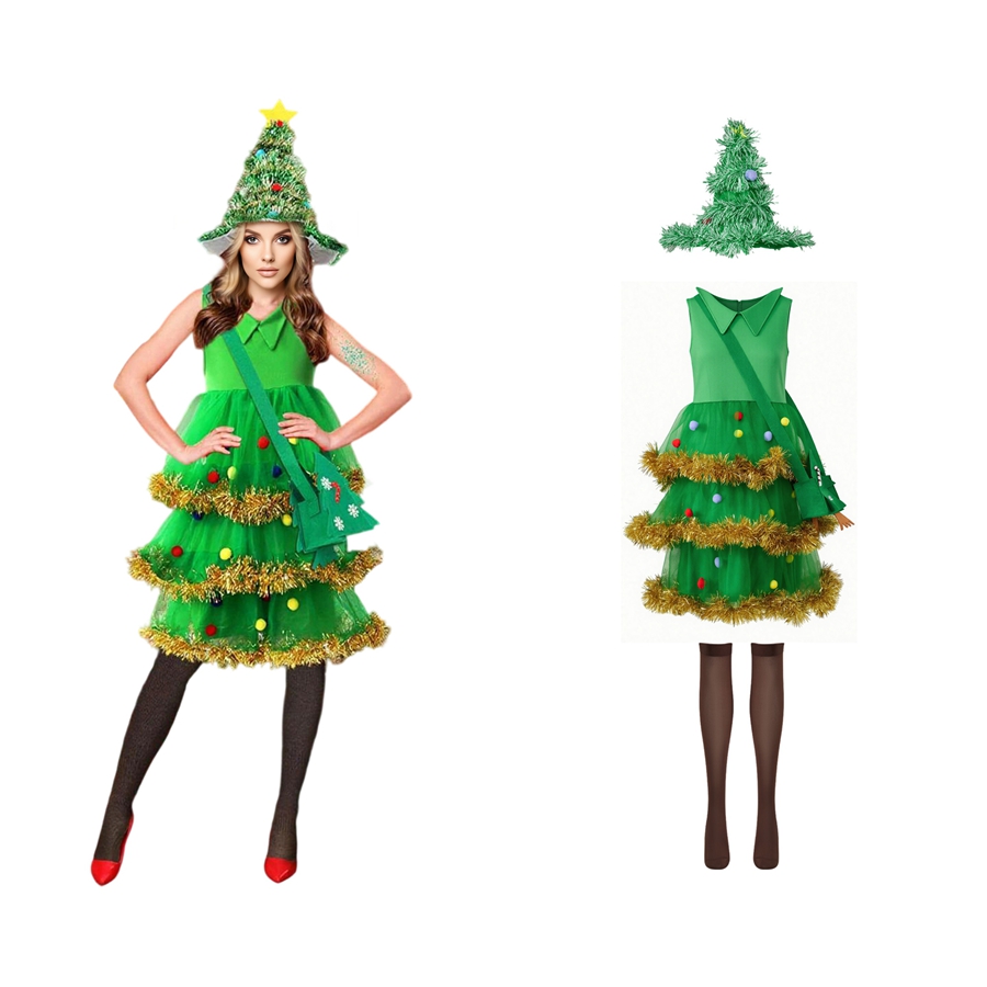 Damskie stroje cosplay na Boże – Elf Costume Christmas recenzja i cena