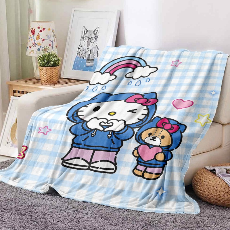 Koc Sanrio Hello Kitty Bear Pl – Christmas Throw Blanket recenzja i cena