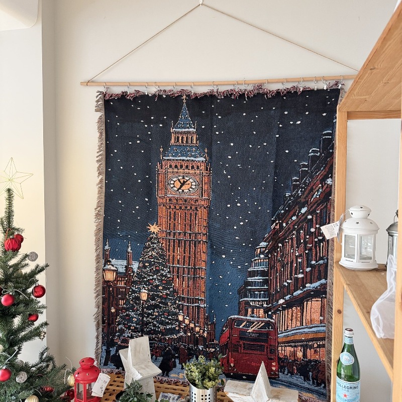 Nowa, świąteczna tapiseria na  – Christmas Throw Blanket recenzja i cena