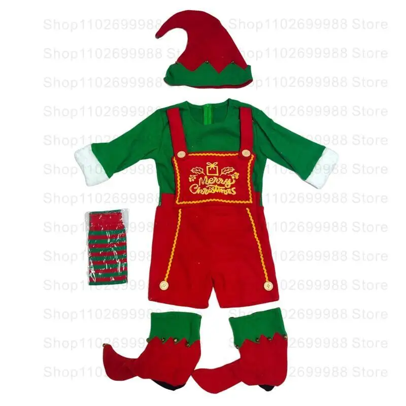 Zestaw kostiumów świątecznych  – Elf Costume Christmas recenzja i cena