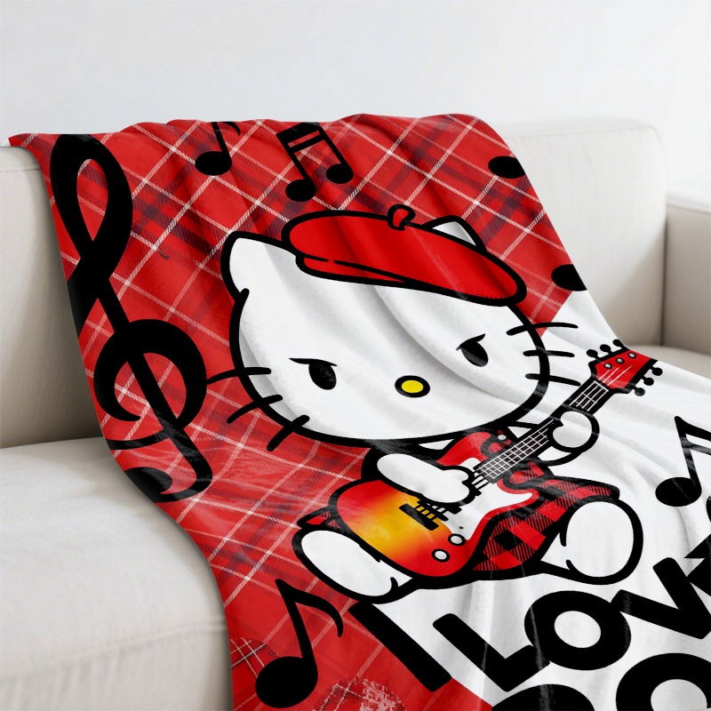 Koc Sanrio Hello Kitty Rock St – Christmas Throw Blanket recenzja i cena