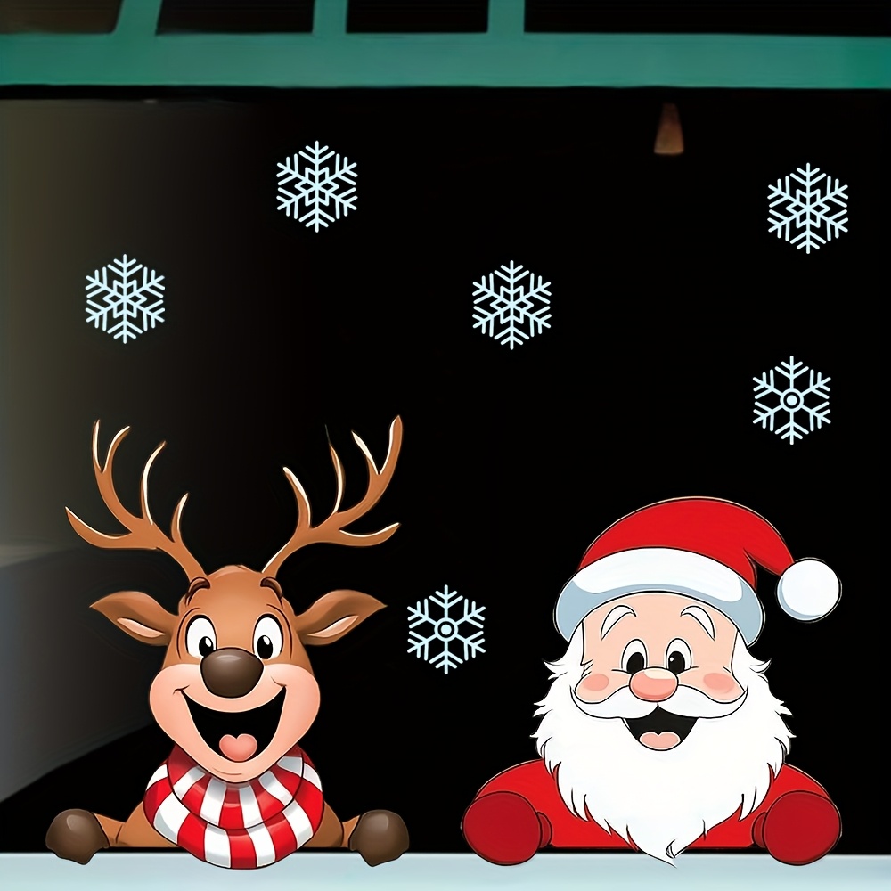 Świąteczne naklejki na okna –  – Snowflake Window Decal recenzja i cena
