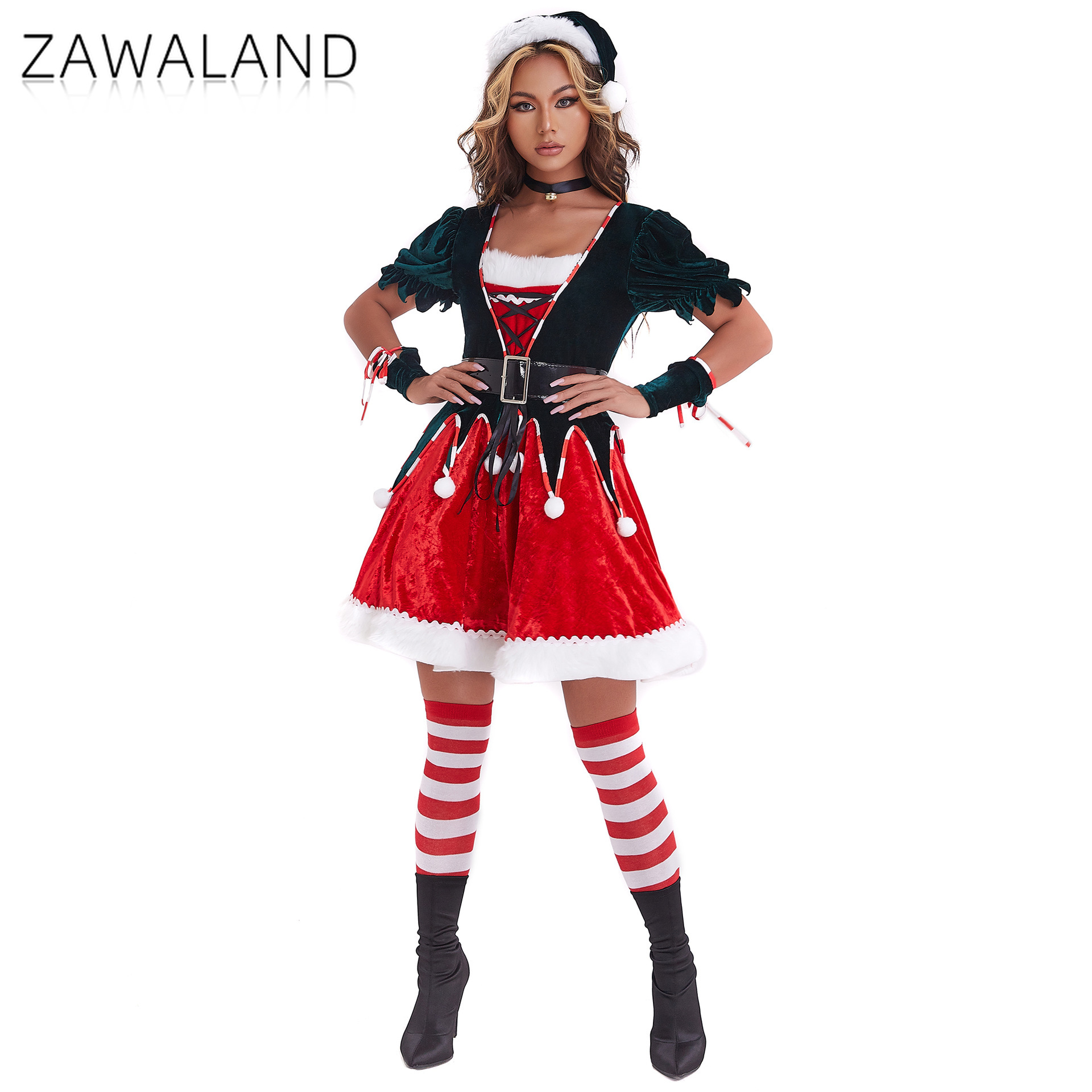 Sukienki do cosplayu Świąteczn – Elf Costume Christmas recenzja i cena