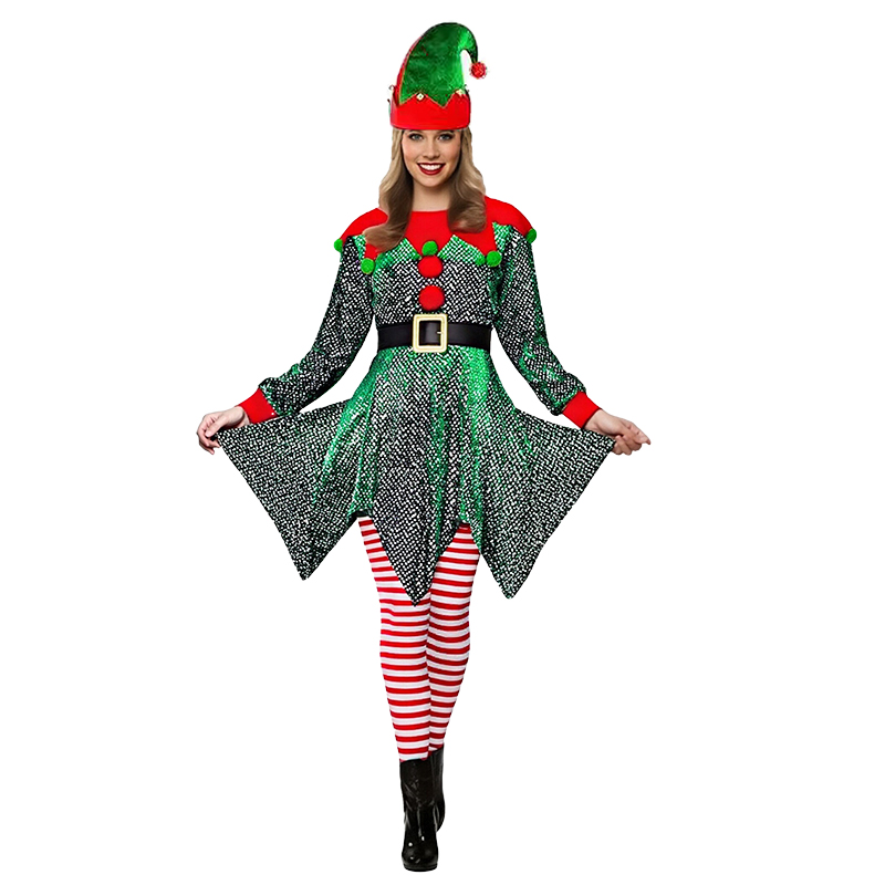5-częściowy zestaw kostiumów ś – Elf Costume Christmas recenzja i cena