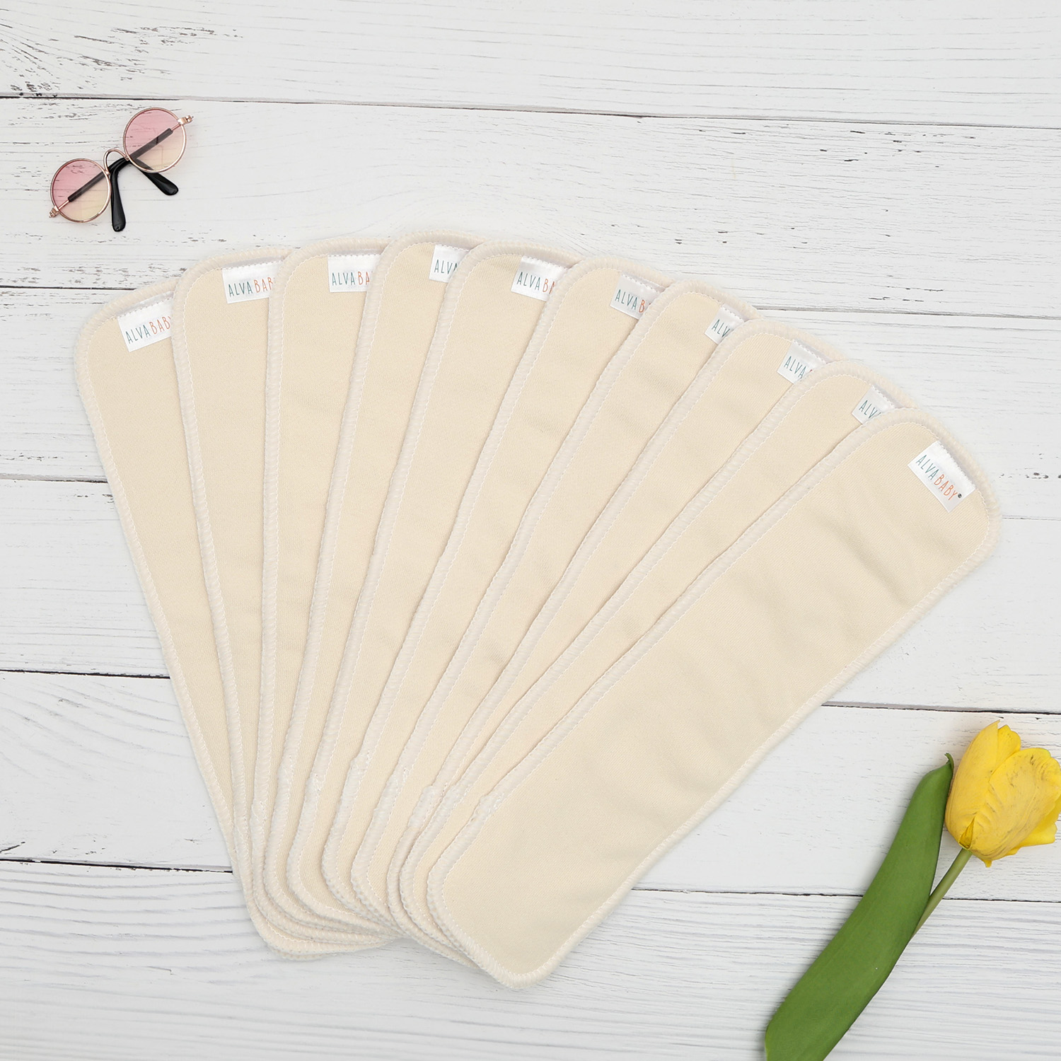 10 szt. ALVABABY Wkładki z kon – Pampers Diaper Premium Care recenzja i cena
