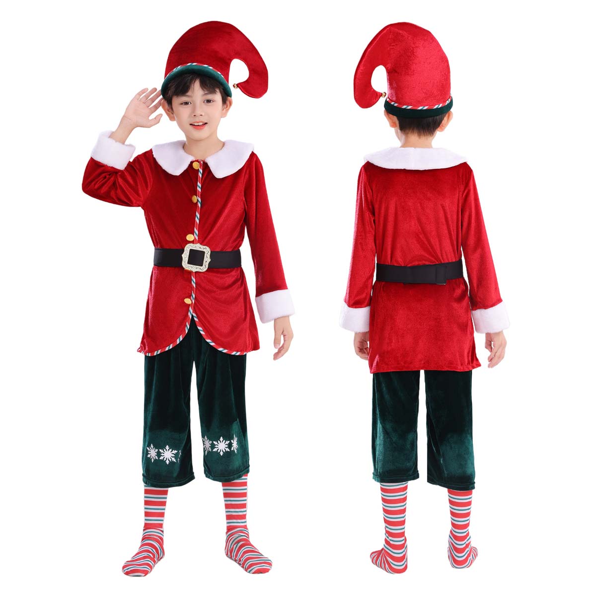 Kostium Świąteczny Elf dla Dzi – Elf Costume Christmas recenzja i cena