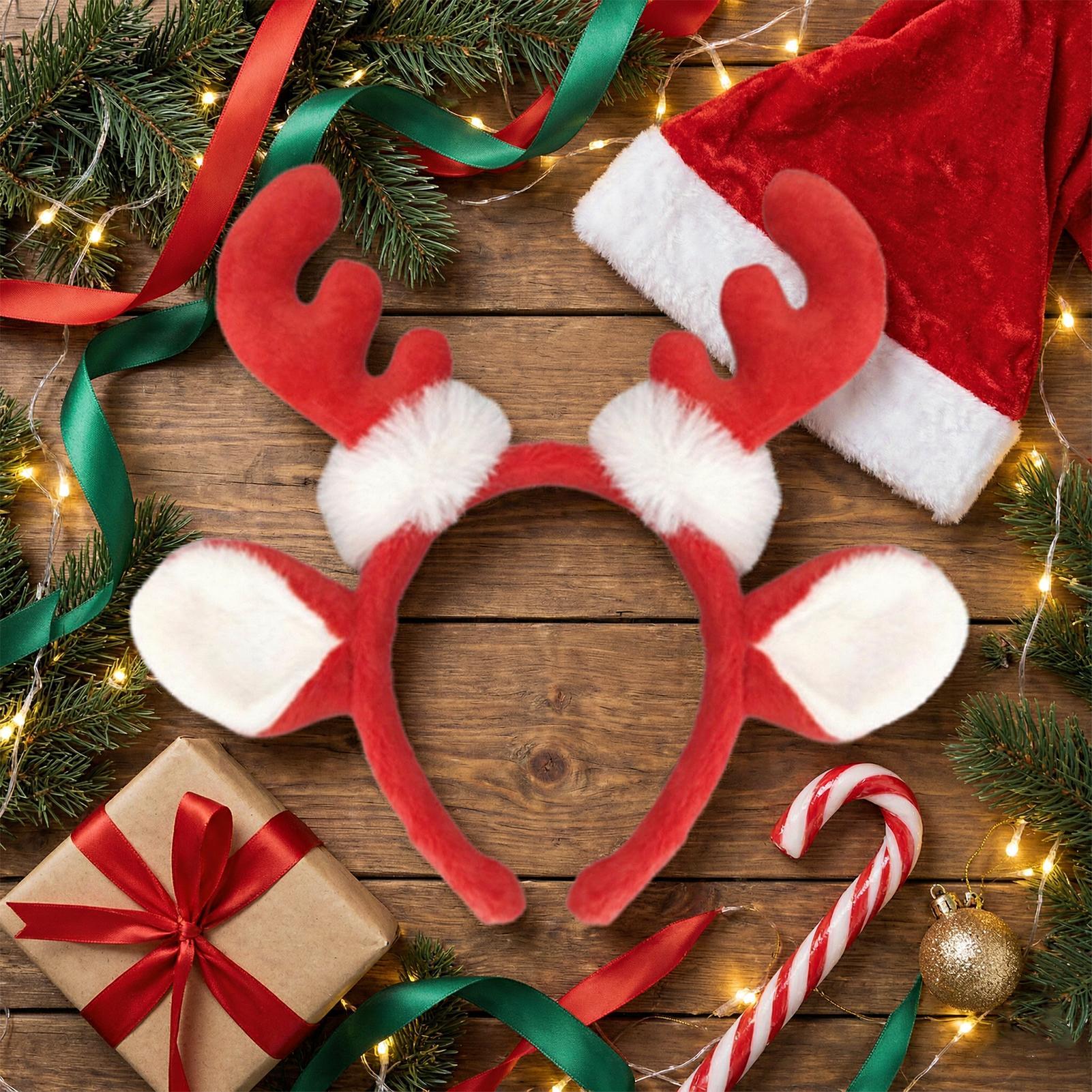 Świąteczna opaska z rogami ren – Reindeer Antlers Headband recenzja i cena